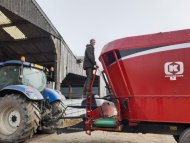 Kongskilde Feed Mixer saving time and money