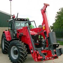 Telehandler/Front Mounted Post Driver